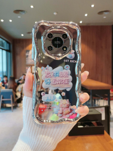 Fashionable Anti-Fall Silicone Phone Case for Honor X30 Womens Style Simple Lucky Clouds And Fortune Cover Artistic Minimalist