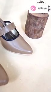 LILY SHOES - Indira Heels / Chunky Heel Sendal Kokop Wanita Real Pict Casual Trendy 7 cm By Dalleya