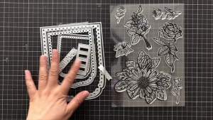 Alinacutle Metal Cutting Die Cut Flag Banner Nesting Frame Album Scrapbooking Paper Craft Handmade Card Punch Art Template