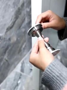 Chặn cửa nam châm inox 304 lực hút cực mạnh chốt chặn chống va đập ồn ào bảo vệ cửa gỗ