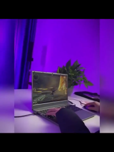 【Install office software】15.6" New Laptop Intel i7-8500Y Silver gaming laptop Windows 1116GB RAM 1/2TB SSD IPS 4K Ultra HD 3 year warranty+COD Fingerprint Unlock Computer