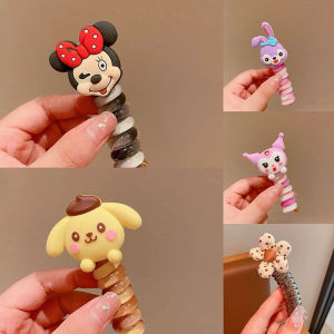 กิ๊บติดผมรูปผีเสื้อสีเงินสำหรับเด็กผู้หญิง รูปหางม้า กิ๊บติดผมสไตล์เกาหลี สายรัดผมแบบถัก INS สำหรับเด็ก