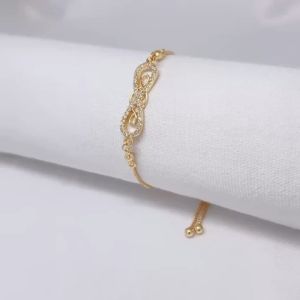 Gelang Serut Wanita Aksesoris Fashion Awet Tahan Lama Anti Karat Cocok Untuk Harian G2-8E
