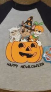 Toddler Boys PAW Patrol \"Happy Howloween\" T-Shirt Size 2T Halloween Chase