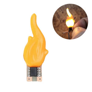 10~1PCS 3V Led COB Flash Candles Edison Flame Warm Diode Birthday Party Decoration Bulb Accessories Candle Light DIY Decoration