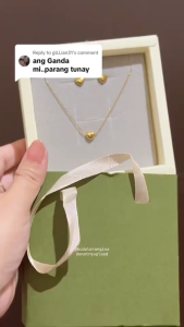 Minimalist Love Heart Stainless Steel Pendent Necklace and Earrings Set For Women Fashion Jewelry Set