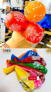 40pcs Party Gift Balloons with Flower Mix Design Pad For Party Loot-bag filler