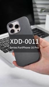 Xundd PU Leather Non-Slip Fingerprint Resistant Magnetic Magsafe Case for iPhone 14 Pro Max & Beyond