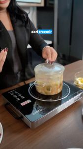 [SPECIAL CHEF ARNOLD GRATIS TOPLES] freemir Kompor Elektrik Infrared 36cm Electric Stove Cocok untuk Semua Jenis Wajan&Panci Garansi 1 Tahun