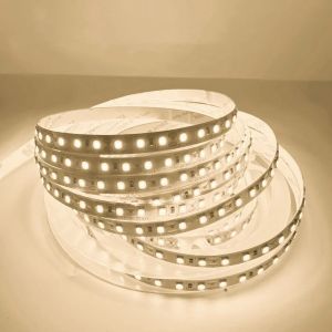 DC12V/24V SMD2835 LED Strip 0.5m-10m 240LEDs/M High Density Dimmable Flexible Tape for DIY TV Backlight Bedroom Background Decor