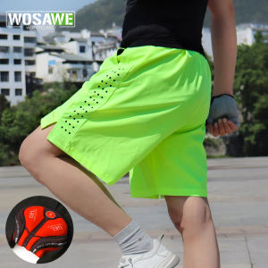 WOSAWE Mens Cycling Shorts MTB Short MOTO Mountain Bike Shorts Outdoor Hiking Bottoms Motorcycle Bicycle Short