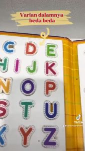 [TM77]Puzzle Buku Magnetic ABC Besar Dan Kecil Serta Angka 1-20 / Magnetic ABC Booklet / Mainan Puzzle Buku Magnet Anak / Mainan Edukasi ABC Dan Angka