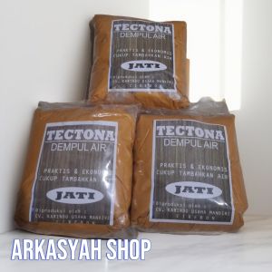 DEMPUL AIR KAYU JATI 1 KG WATERBASE SUPER REKAT CEPAT KERING 3 PCS