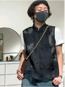 Elegant Chinese Style Summer New Fashion Gorgeously Unique Sleeveless Jacket