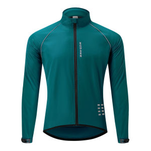 WOSAWE Lightweight Men Cycling Jacket Windproof Water Repellent Reflective Bike Jacket MTB Road Bicycle Jersey