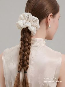 3COLOUR·S | French Lace Mesh Headband High Elasticity Fluffy