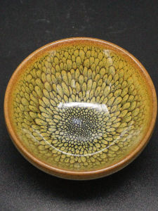 ถ้วยชาเซรามิกหัวเข็มขัดสีเหลืองกระต่าย ถ้วยเจ้าของ ปากเรียบ ถ้วยชาชั้นสูง ถ้วยเดี่ยว อุปกรณ์ตักน้ำชาแบบจีน