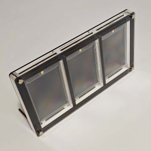 Takara Tomy | PTCG Display Stand Polaroid Picture Frame 35PT Extra Thick Pokemon Yu Gi Oh Card Shot Extra Action Stuck Black Brick-3 Slots