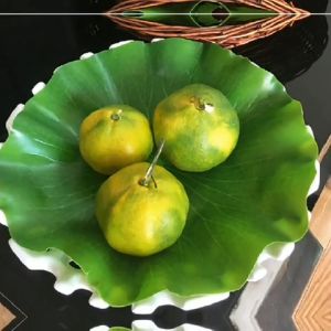 Artificial Leaf Lotus leaf Simulation Leaf for Hawaiian Theme Party Decorations garden decoration