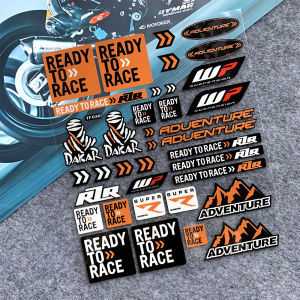 KTM สติกเกอร์ถังน้ำมันเชื้อเพลิงสะท้อนแสงสำหรับ KTM Ready-To-Race