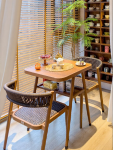 ZIYEYANGTAI | Balcony Compact Teatable With Storage