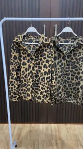 Kemeja Leopard Wanita Lengan Panjang Kekinian 2025 Bisa Bayar Ditempat