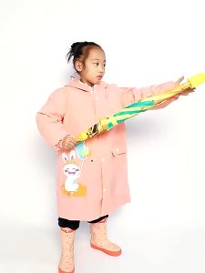 Childrens Umbrella Cartoon Umbrella Dinosaur Umbrella All-in-one umbrella Semi-automatic sunshade Childrens umbrella Waterproof rain gear Windproof umbrella Summer sun protection Umbrella Long handle umbrella with safety Umbrella cover