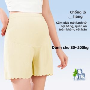 MAITINGLAN | Quần Short Lụa Băng An Toàn Cho Phụ Nữ Mang Thai