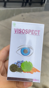Visospect - Obat Kapsul Herbal untuk Rabun Jauh Mata Minus Katarak Original - 60 Kapsul
