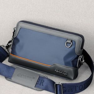 Men Messenger Bag Premium Waterproof Oxford Textile Shoulder BagTravel Bag