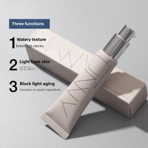 Unny Club Womens Beauty Primer Cream 2-In-1 Sun Protection Moisturizing Brightening Foundation Makeup Base Concealer