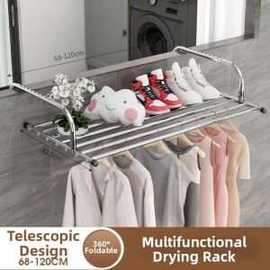 Anti-theft Window Style Balcony Drying Rack