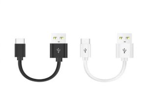 20/10cm Ultra Short USB Type C Cable 3A Male USB A to Male Type-C Data Wire Cord for Samsung Huawei Xiaomi Fast Charging Cable