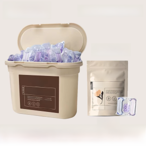 Zhanjia Laundry Detergent Pearls Three-in-One Eucalyptus Essential Oil Fabric Care Long Lasting Scent Stain Removal