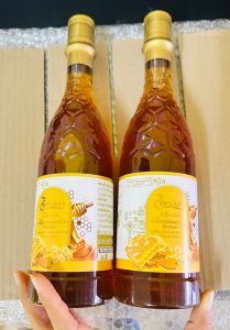ของเข้า 30/12/68 น้ำผึ้งจิตรลดา ขายแบบ 2 ขวด สินค้าโครงการ สวนจิตรลดา น้ำผึ้งแท้  ฉลากใหม่ ขนาด 980 กรัม/ขวด