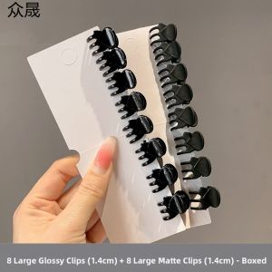 Mini Black Small Hair Clip