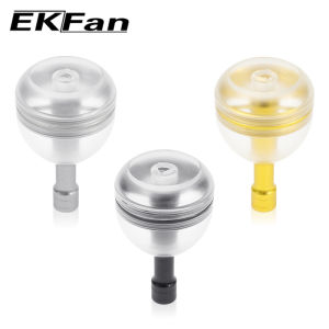 EKFan 30MM 8G อะคริลิค Ultra Light ลูกบิดสําหรับ SPINNING Cast Bastcasting ตกปลา Reel ล้อจับ DIY