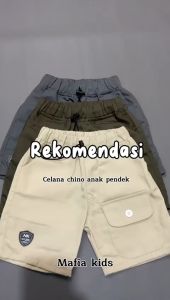 Celana Anak Chino Pendek Usia 2 - 6 Tahun
