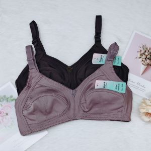 2013 Full Cup Plus Size Womens Bra Cotton Non-wired Non Sponge CD Cup Underwear / Baju Dalam Wanita Bra Wanita Tanpa Dawai Span Nipis Takda Span