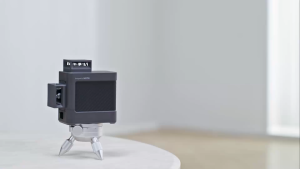 HOTO Laser Level 3x360 Axis Measure [Cross Line Auto-Correct Dust Proof Rechargeable Home Tools]