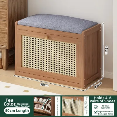 CHUJUN | Flip Top Shoe Cabinet with Soft Seat and Storage