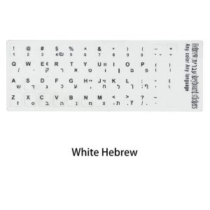 Keyboard Letters Replacement Sticker English/Russian/Korean/Spanish/Italiano/Language for Computer Laptop Notebook Desktop