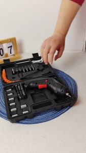 Máy Bắt Vít Cầm Tay Máy Khoan Pin Mini Bắt Vít Đa Năng Gia Dụng Thông Minh