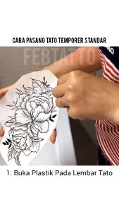 Grosir Termurah Tato Temporer - Tatto Temporer Tahan hingga 2 Minggu Tato Temporary Tribal Singa Kompas Tengkorak Kapak Wanita KODE TQB 236