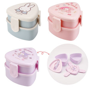 Skater | Antibacterial Cool Romy Melody 2 Layer Lunch Box 500ml
