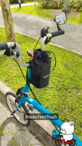 Brooks England Scape Feed Pouch Bicycle Handlebag Bag