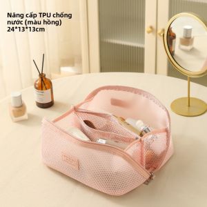 SHUQUE | Túi Đựng Đồ Toiletries Chống Thấm Dung Lượng Lớn Có Thể Mang Đi
