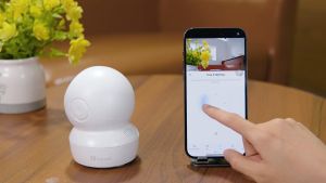 (Chính hãng ) Camera  EZVIZ H6c Pro 3K độ phân giải 5Mp wifi trong nhà giá rẻ quay 360 độ kết nối wifi đàm thoại 2 chiều