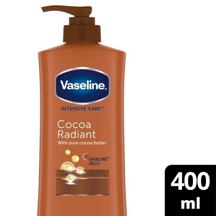 vaseline lotion cocoa radiant 400ml