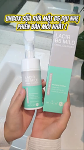Sữa Rửa Mặt Dịu Nhẹ Lacir B5 Mild dành cho da khô da thường da nhạy cảm